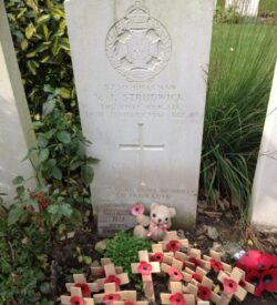 VJ Strudwick grave